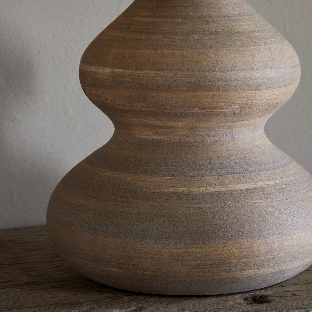 Dalat Ceramic Table Lamp Base - Natural