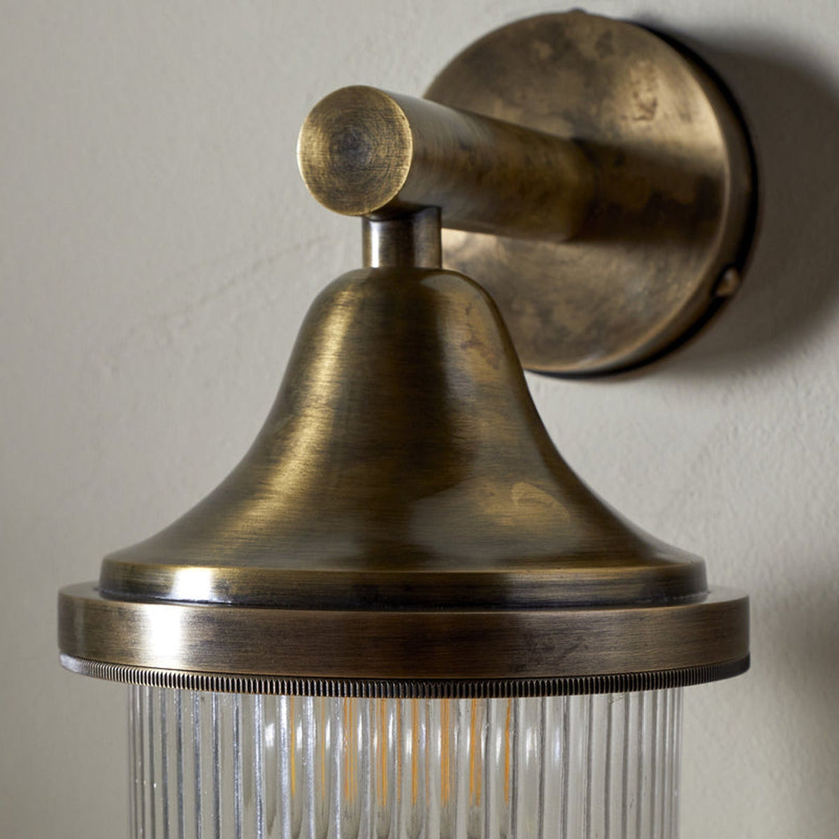 Magola Outdoor Wall Light - Antique Brass