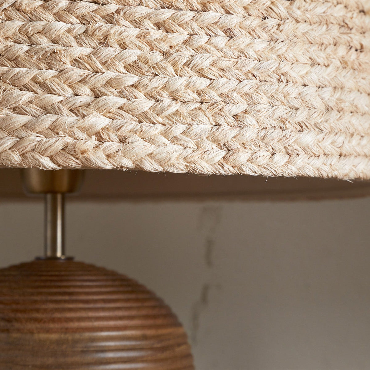 Pisang Large Banana Fibre Lampshade - Natural