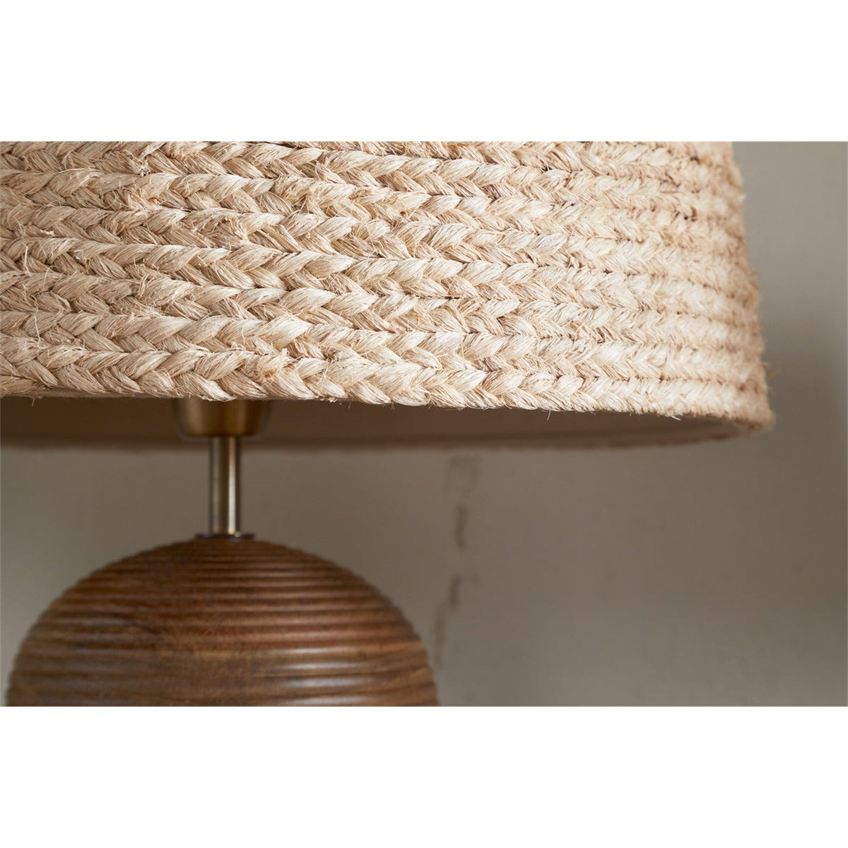 Pisang Medium Banana Fibre Lampshade - Natural