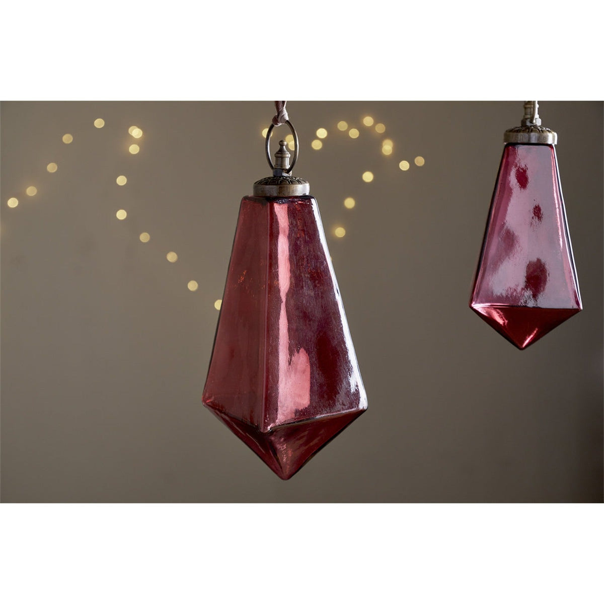 Ratnam Small Giant Glass Bauble - Merlot