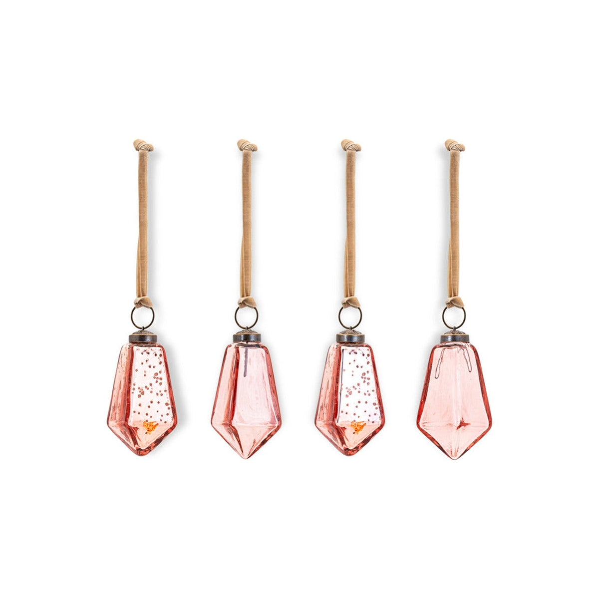 Ratnam Baubles - Mixed Antique Pink - Set of 4