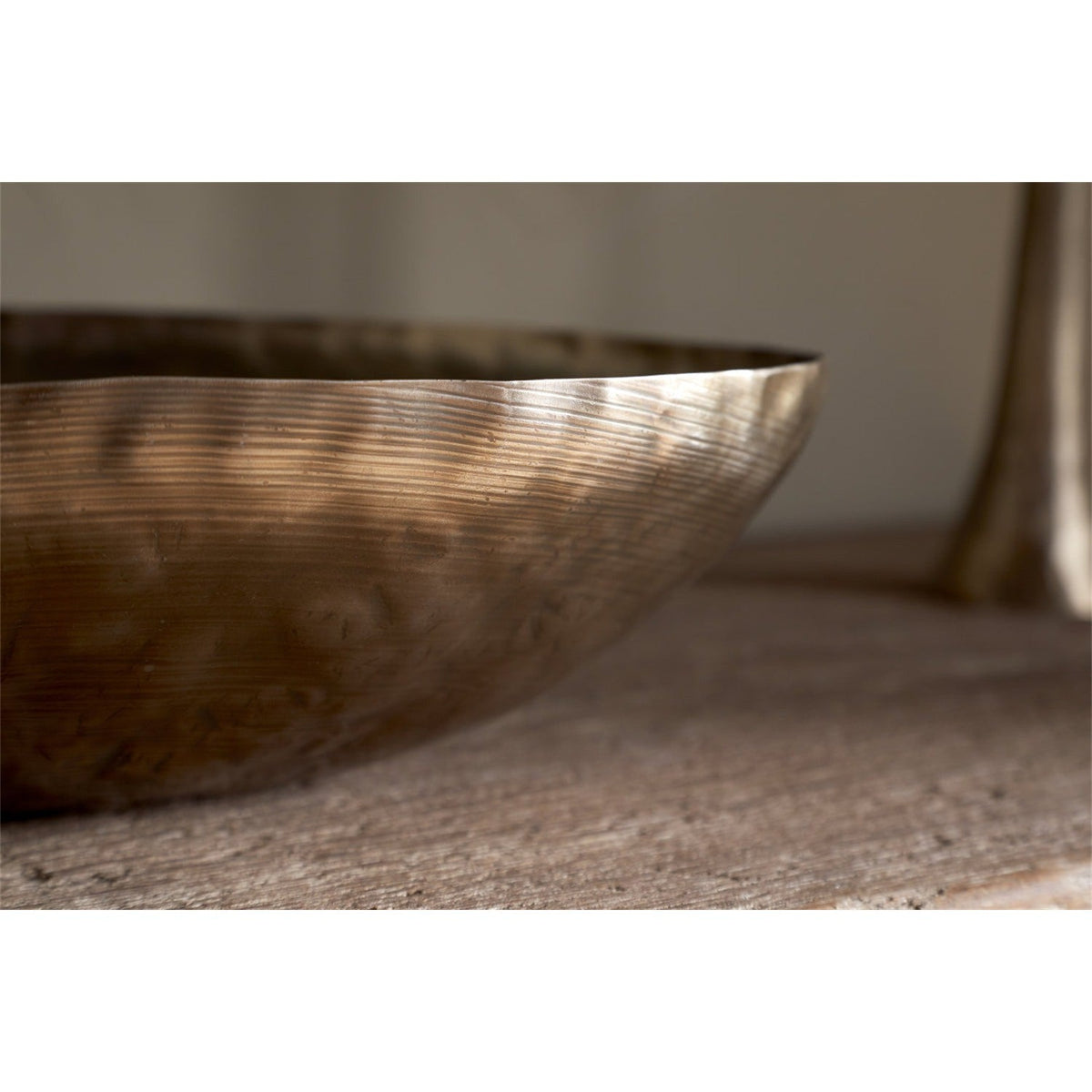 Malar Hammered Bowl - Brass