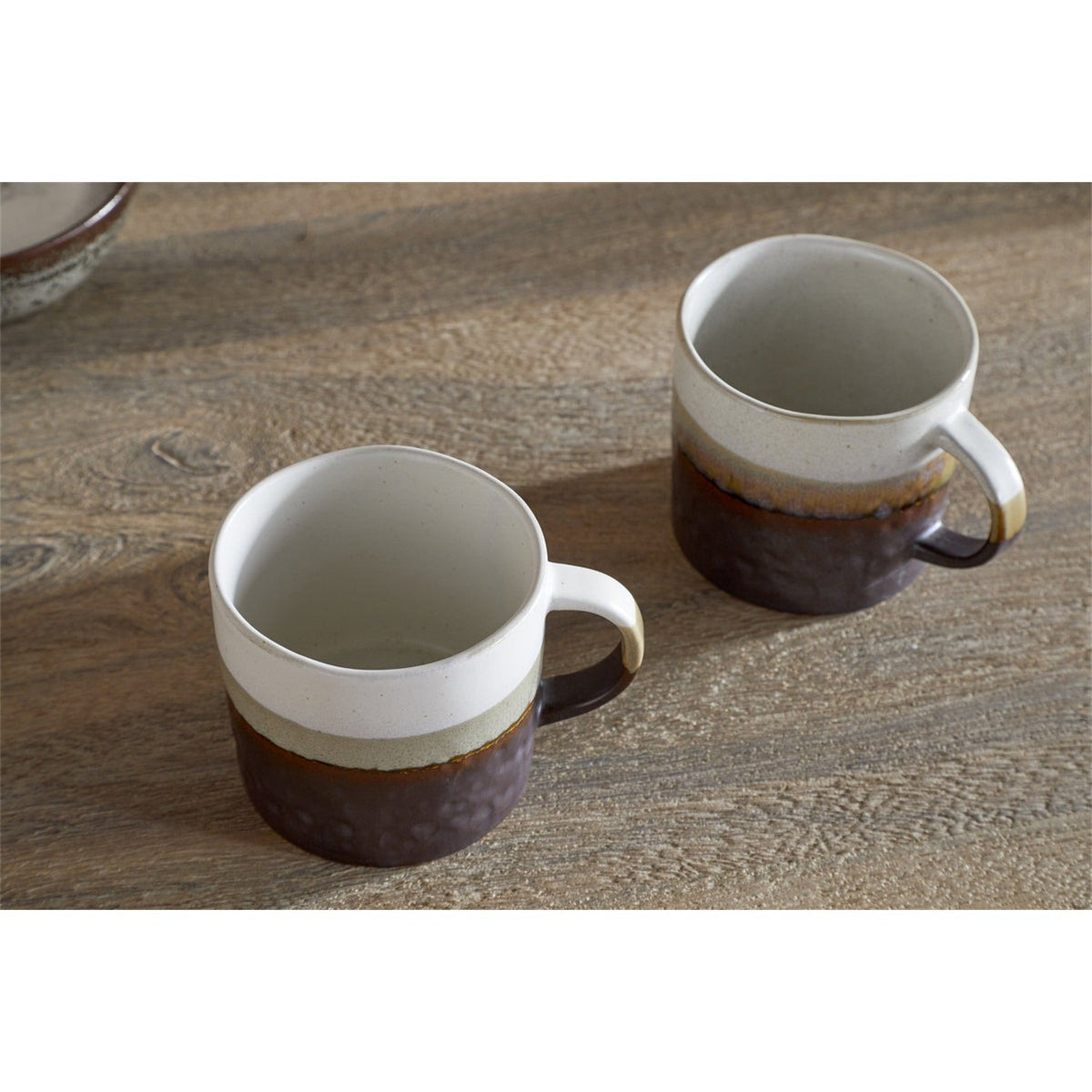 Chaay Stoneware Mug - Chocolate Brown - Set of 2