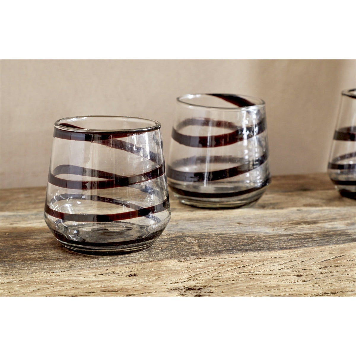 Nadia Tumblers - Mocha - Set of 4