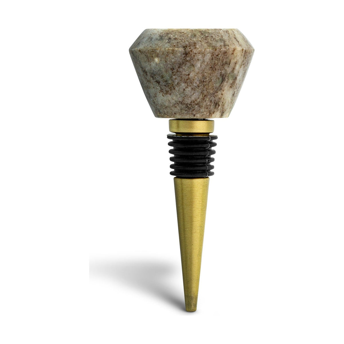 Sharaab Marble Bottle Stopper - Grey