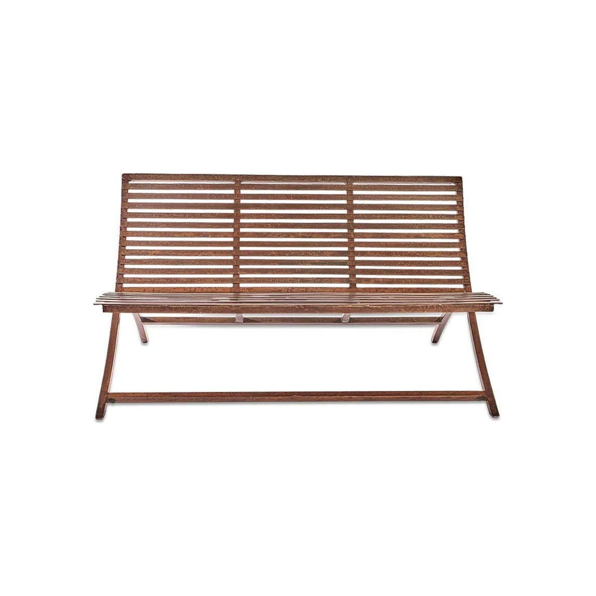 Odee Iron Slat Garden Bench