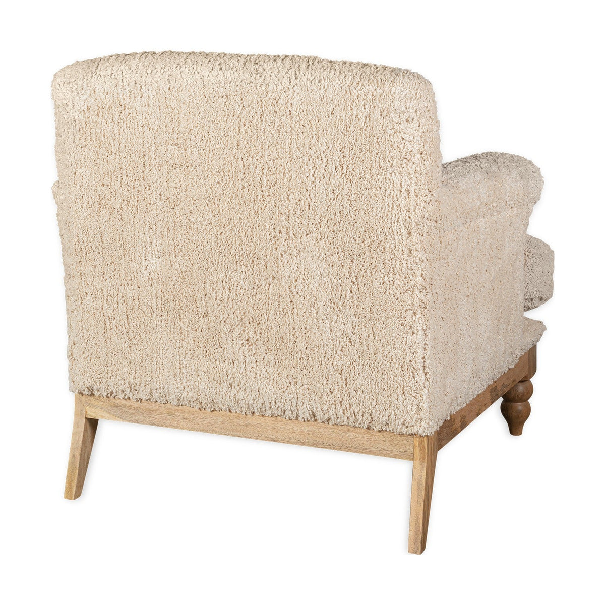 Otas Teddy Cotton Armchair - Off White