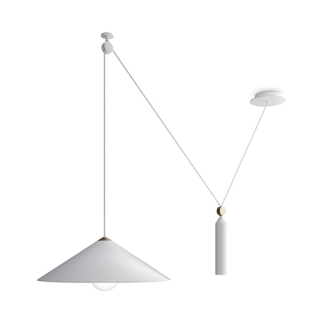 Pendant lamp Peso E27 60W