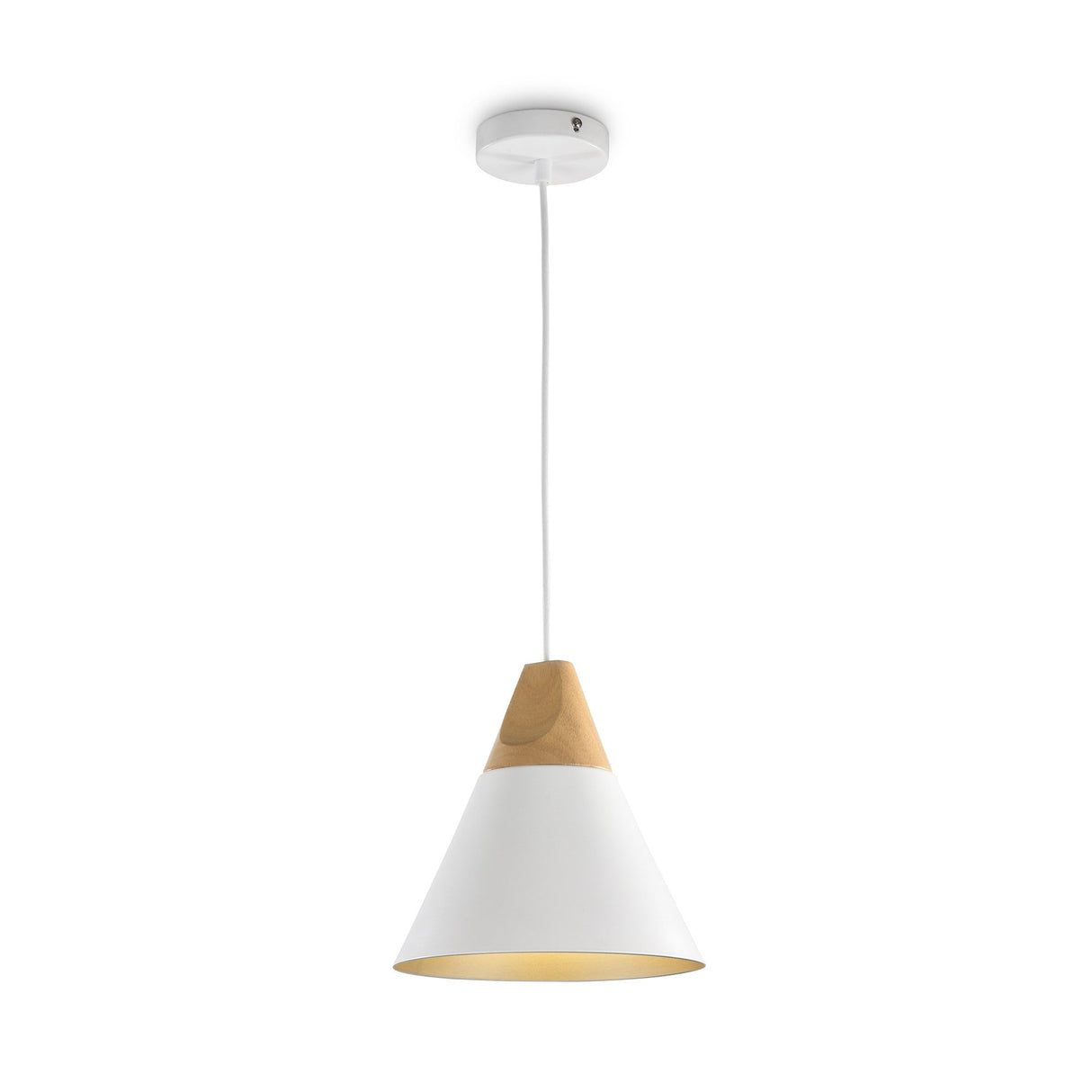 Pendant lamp Bicones E27 60W