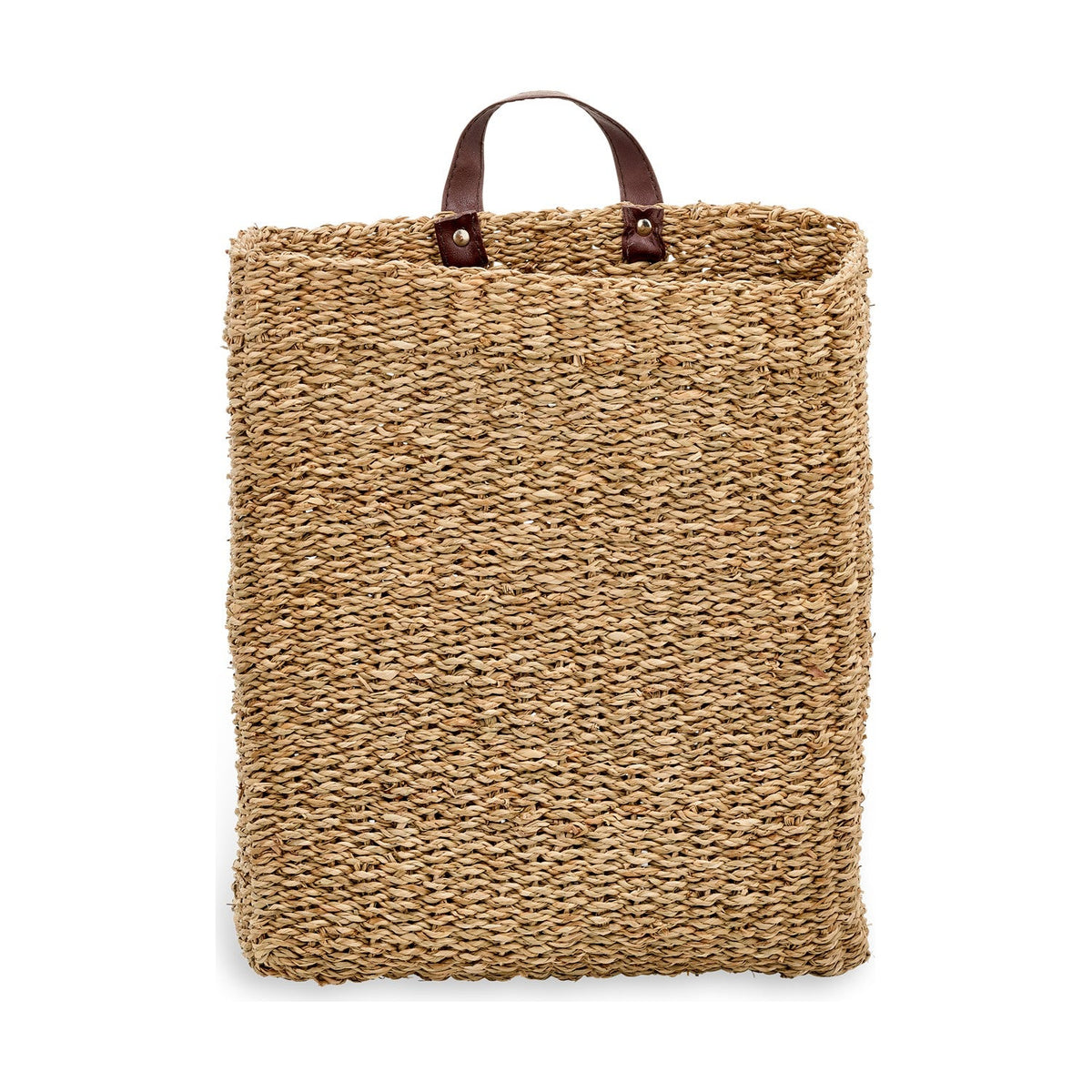 Putlar Seagrass Wall Hung Storage Basket - Natural