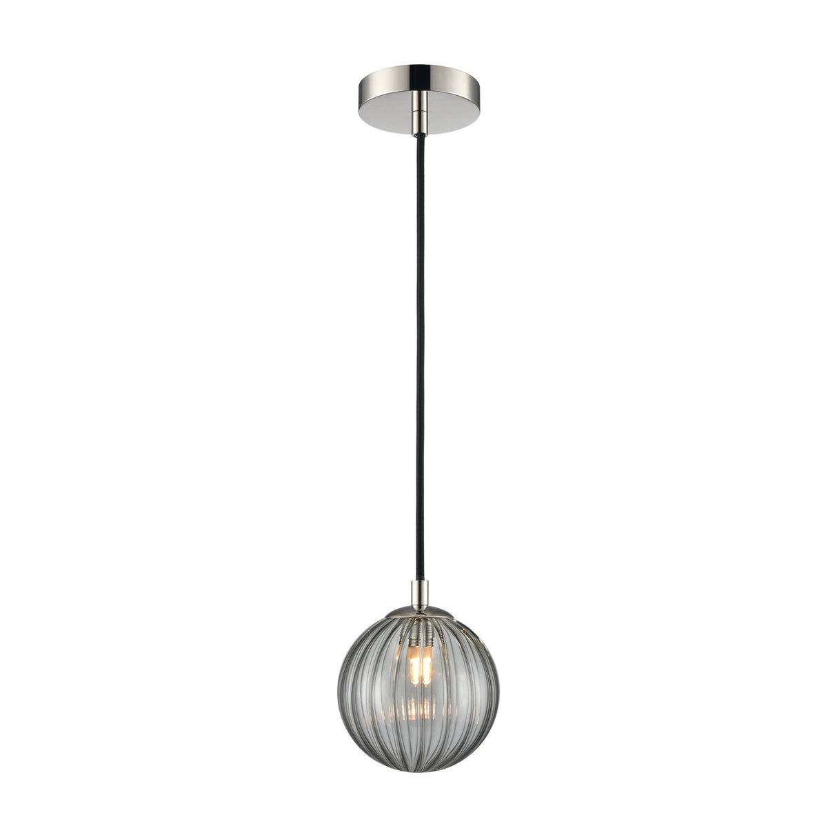 Globe pendant light