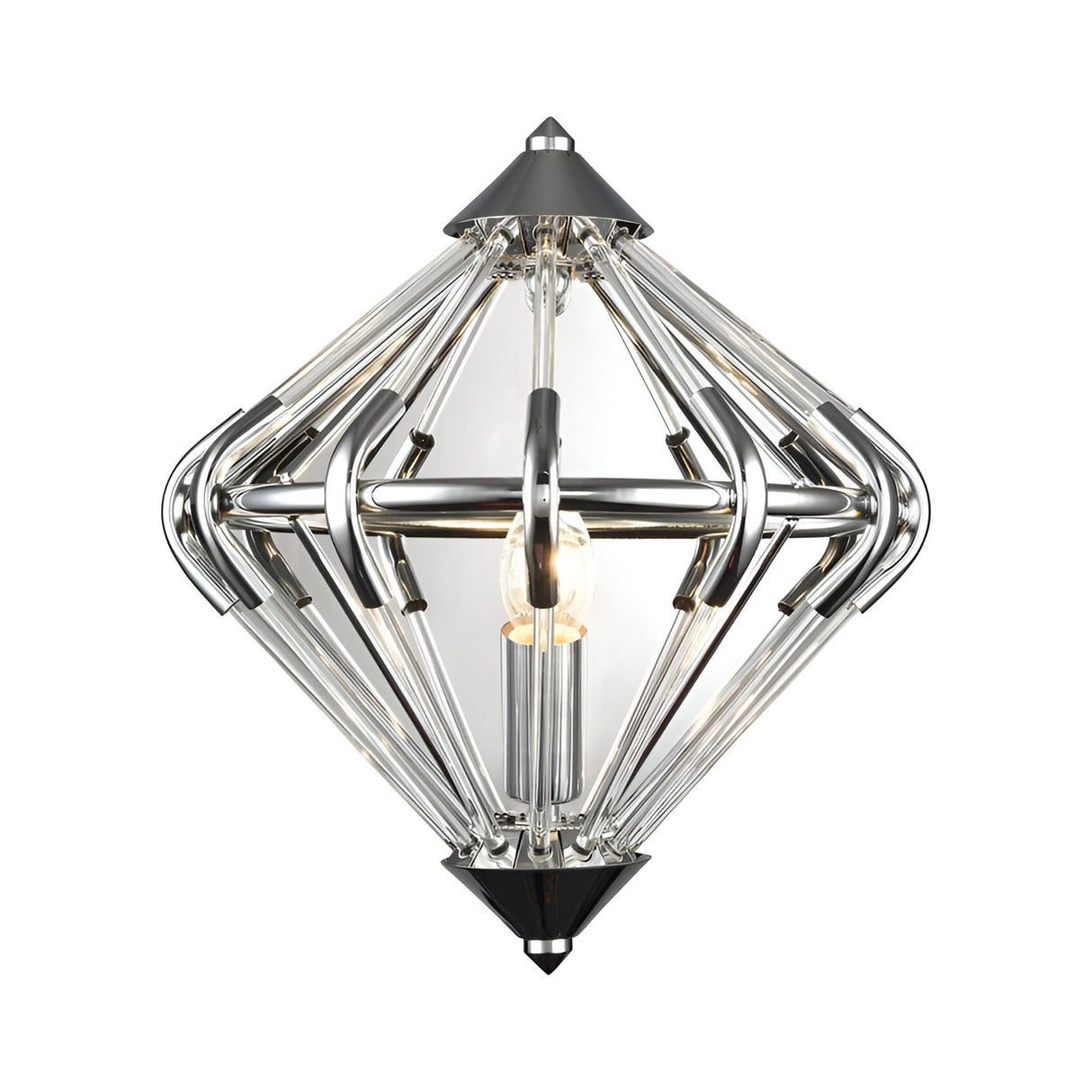 Gessan 1 Light Wall Light - Chrome