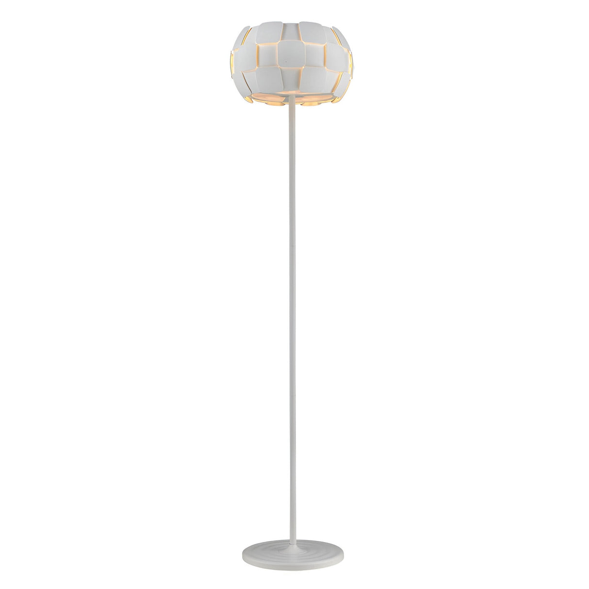 Sorelle 3 Light Floor Lamp - White