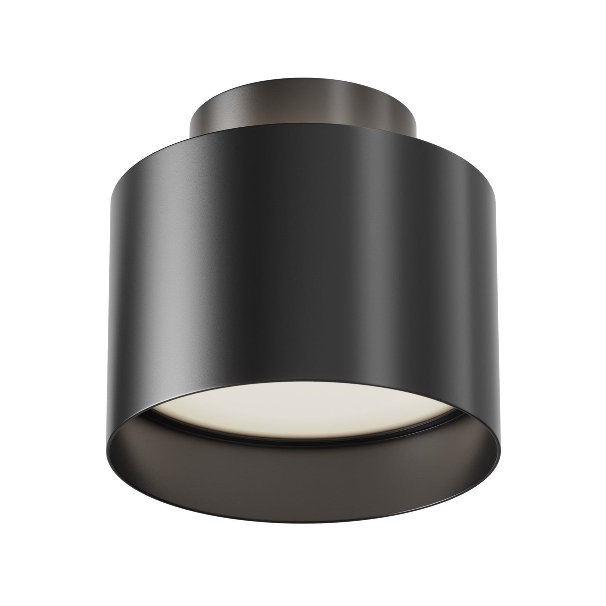 Planet LED Small Round Surface Downlight in Black, compact and ideal for surface mounting with a modern black finish.