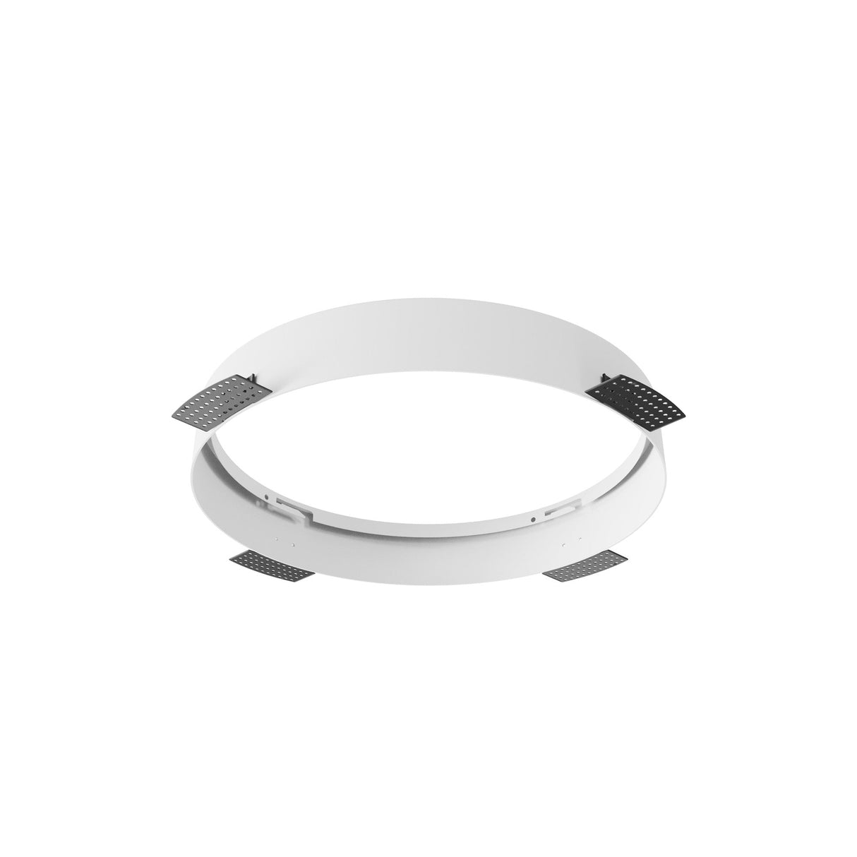 Zon Mounting Ring for Round Recessed Downlight in white, ideal for achieving a seamless, modern lighting look in recessed applications
