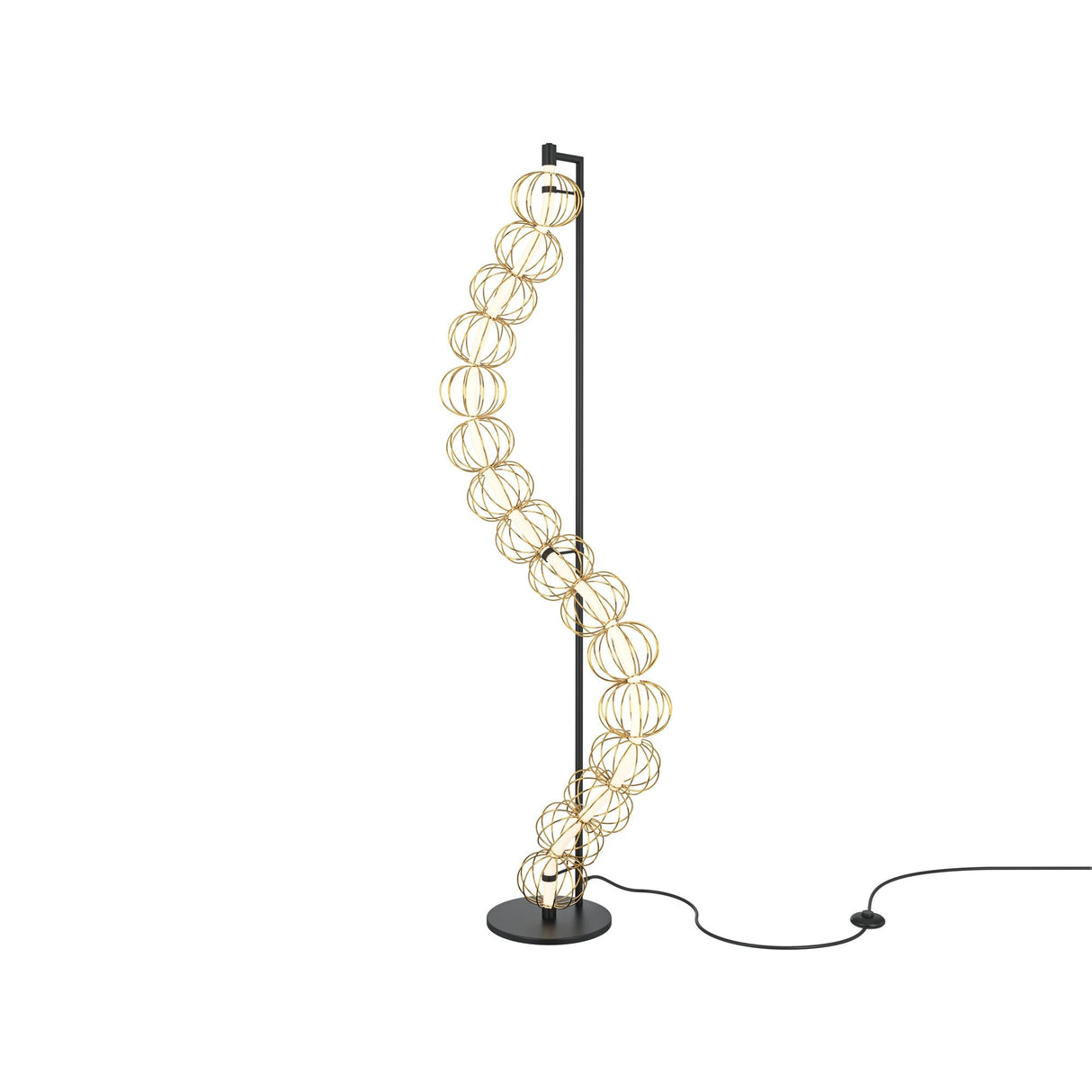 Floor lamp Golden Cage 48W 3000K
