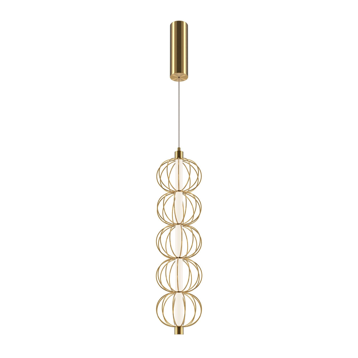 Pendant lamp Golden Cage 17W 3000K