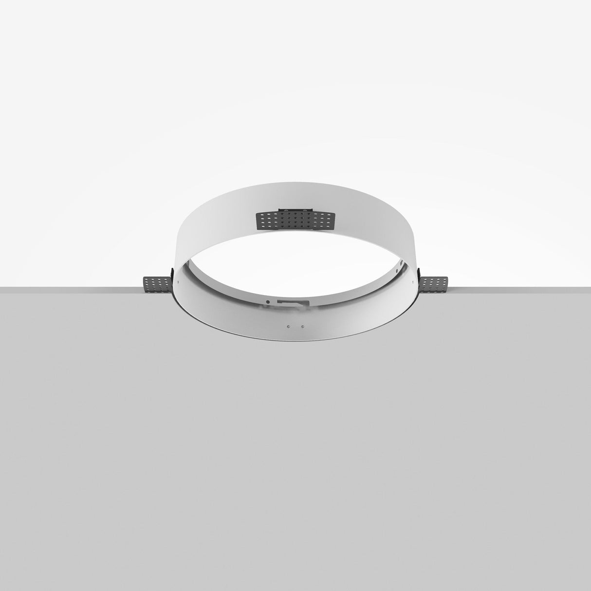 Mounting components for Zon Mounting Ring for Round Recessed Downlight, facilitating convenient setup and installation