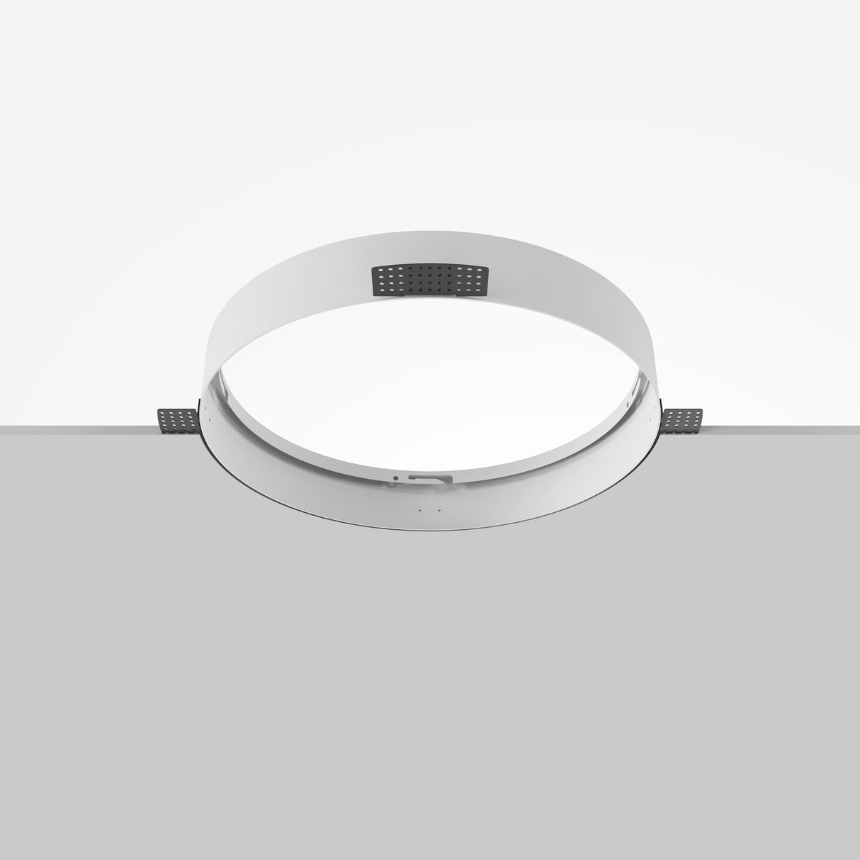 Mounting components for Zon Mounting Ring for Round Recessed Downlight, ensuring easy and secure installation in various settings