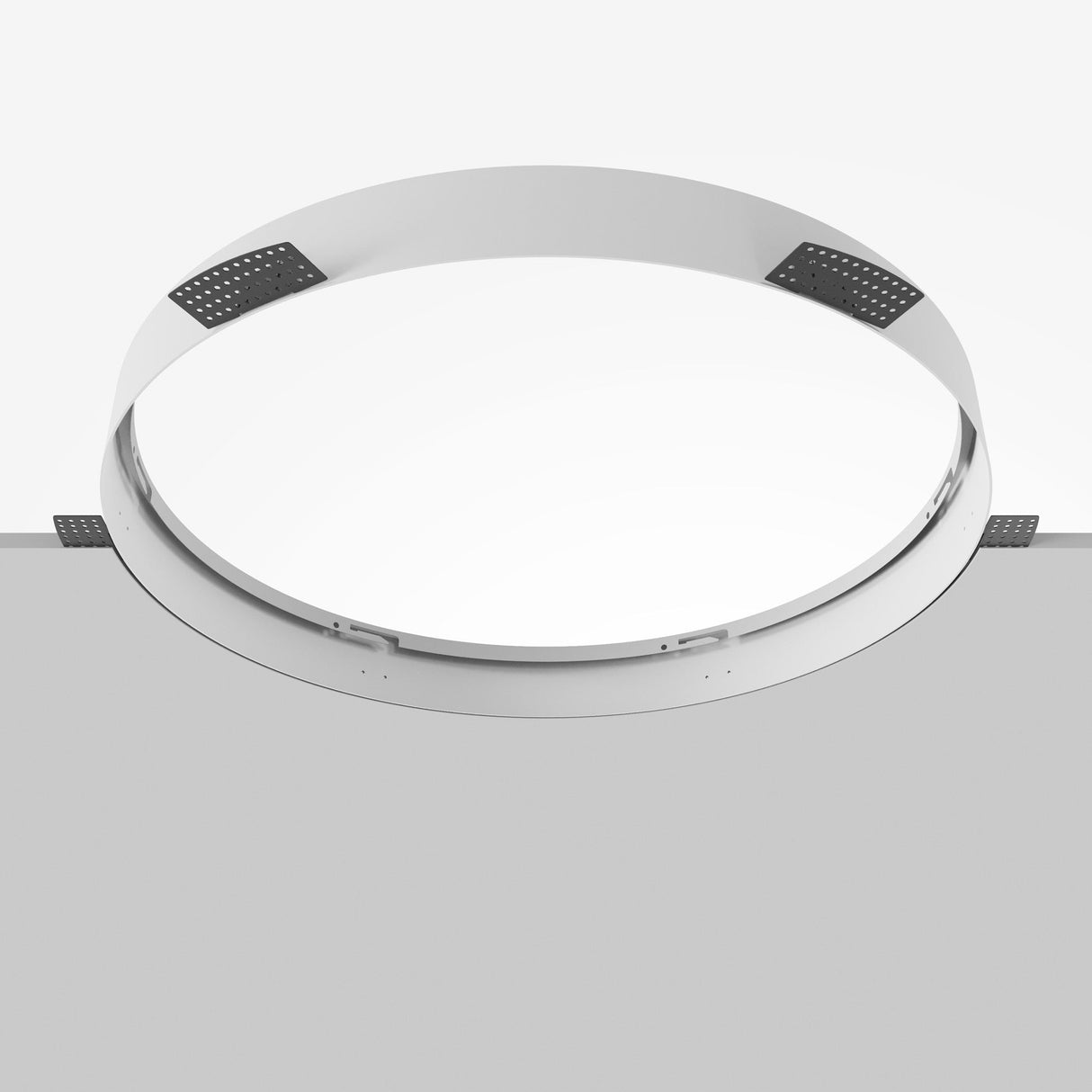 Mounting components for Zon Mounting Ring for Round Recessed Downlight, ensuring secure and efficient installation