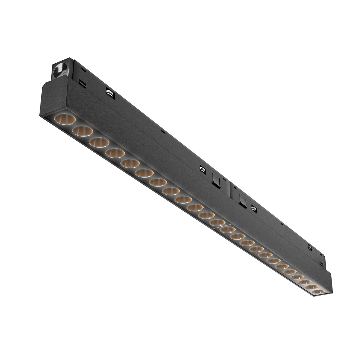 Points 24W LED Track Light - Black