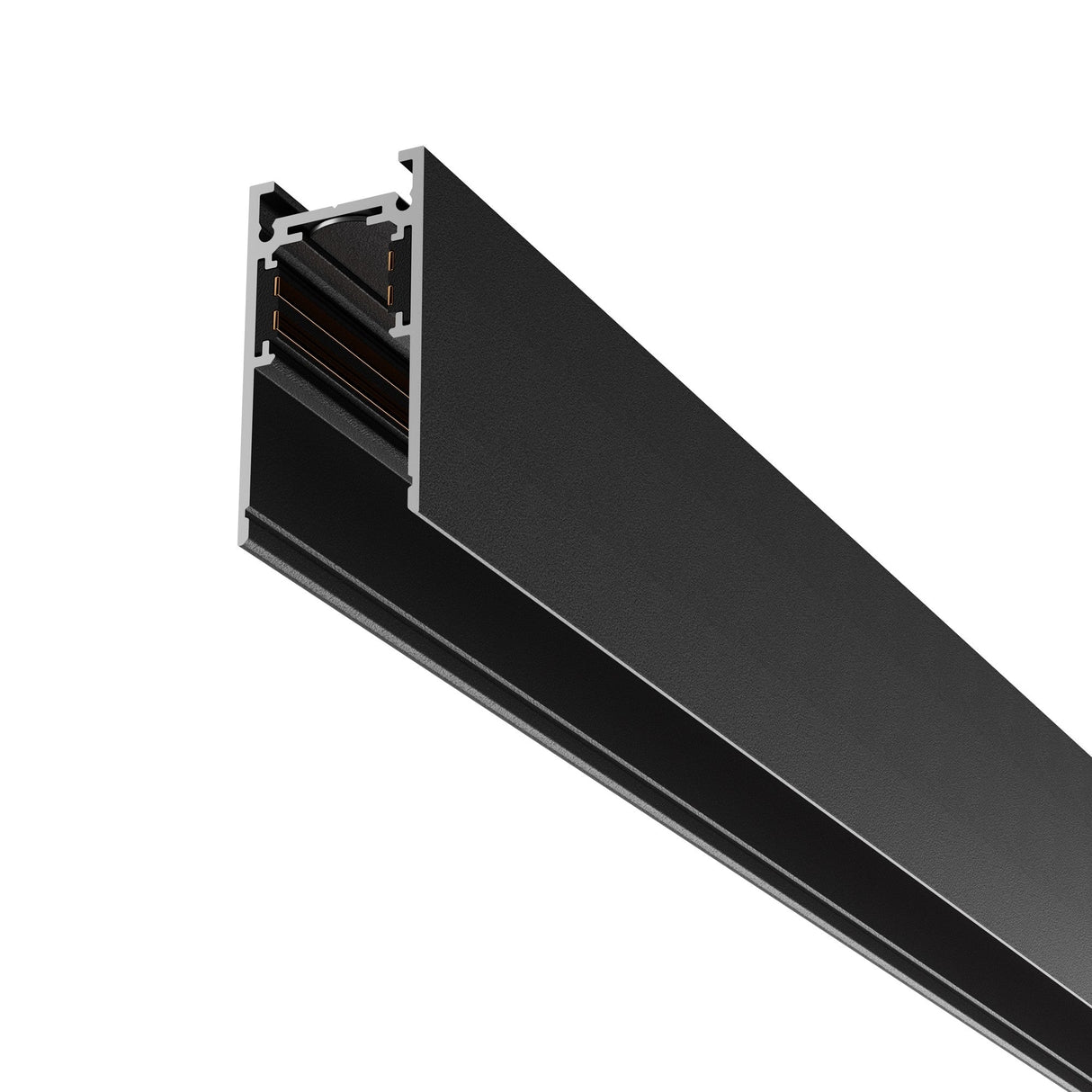 Surface-mounted/suspended busbar for track lights Busbar trunkings Exility