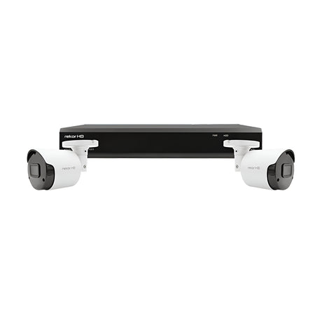 RekorHD 2MP Analogue 4 Channel 2 Camera Bullet Kit 2TB - White