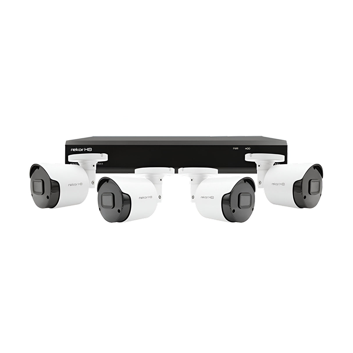 RekorHD 2MP Analogue 4 Channel 4 Camera Bullet Kit 2TB - White