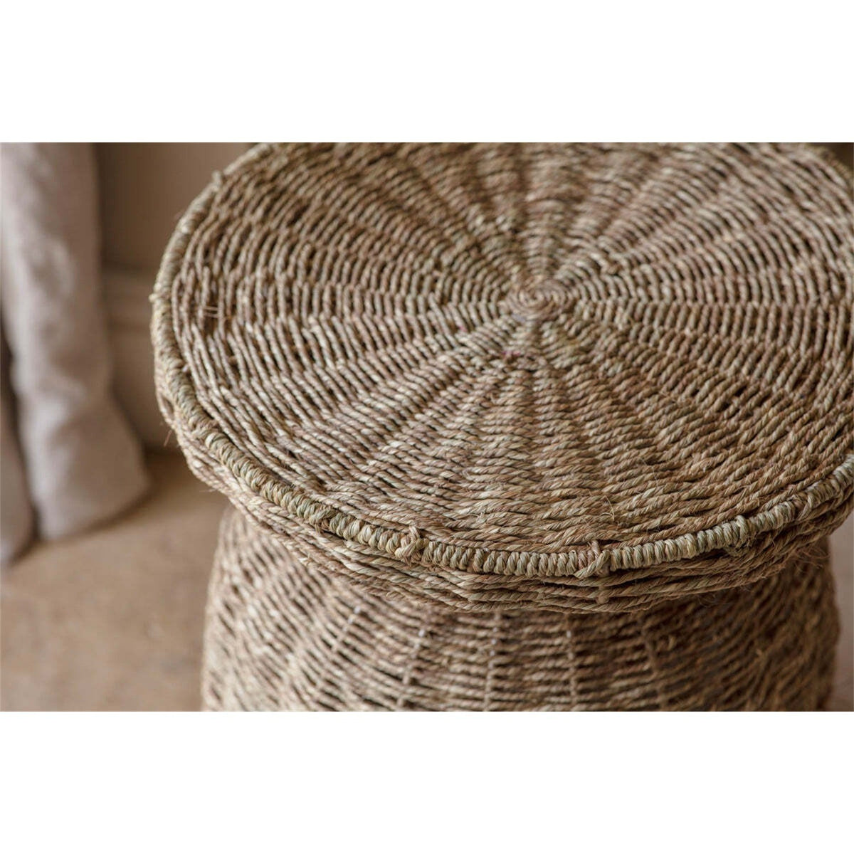 Rampura Rattan Side Table - Natural