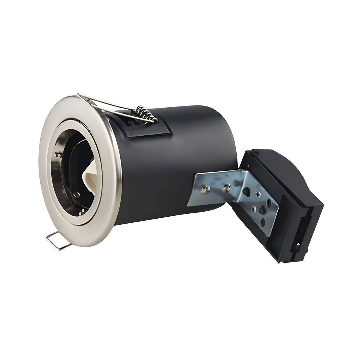 Lumilife GU10 Spotlight Fitting - IP20 - Quick Connect - Brushed Nickel