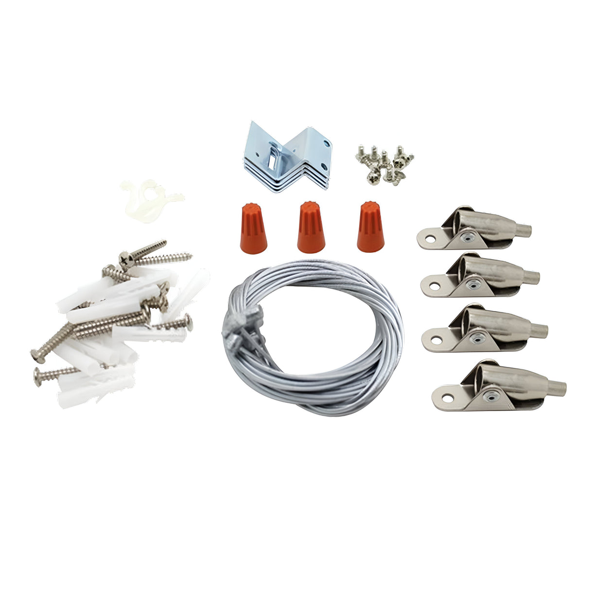 Lumilife 4pcs 1m Suspension Kit for LED Panels