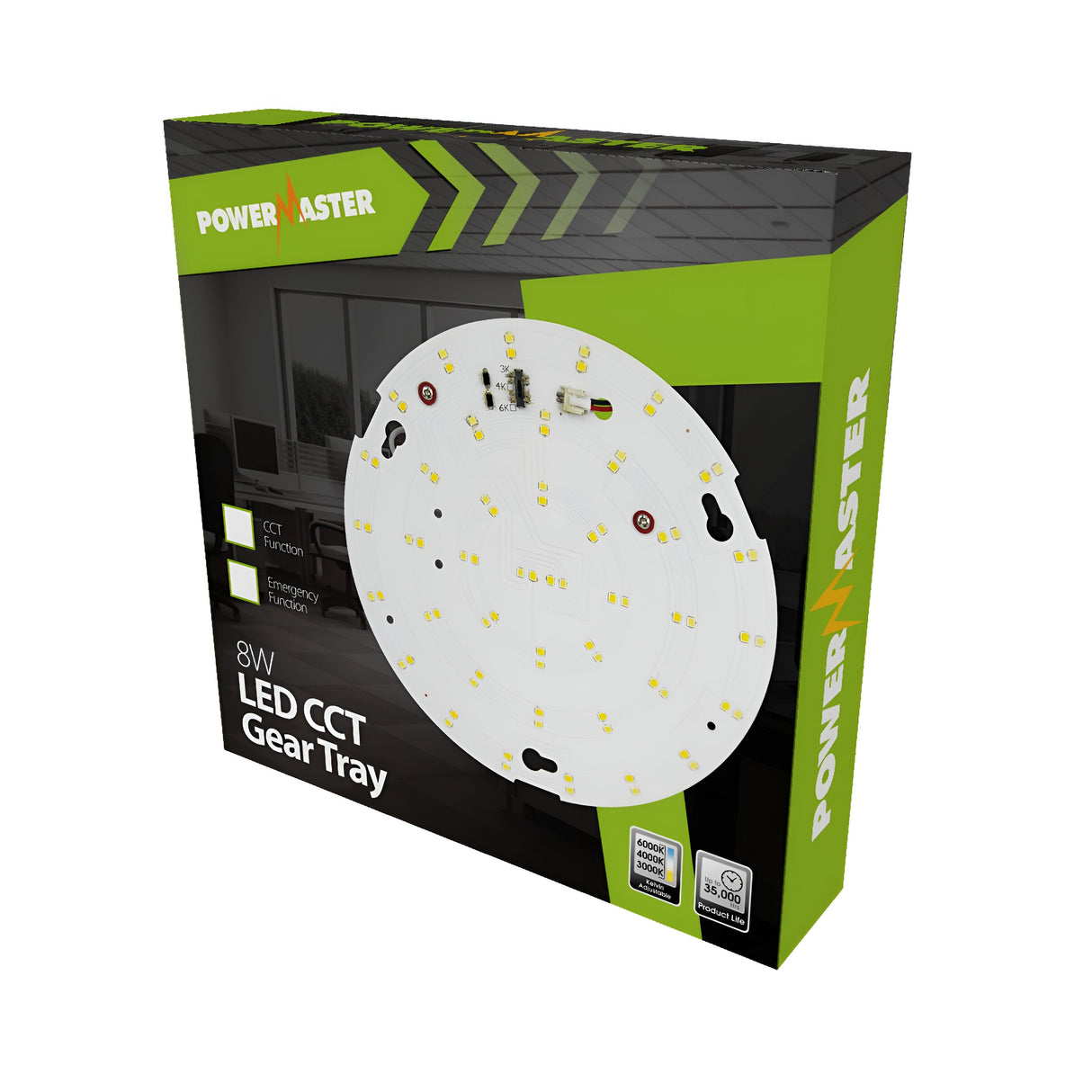 PowerMaster 8W LED Bulkhead Gear Tray - CCT Adjustable