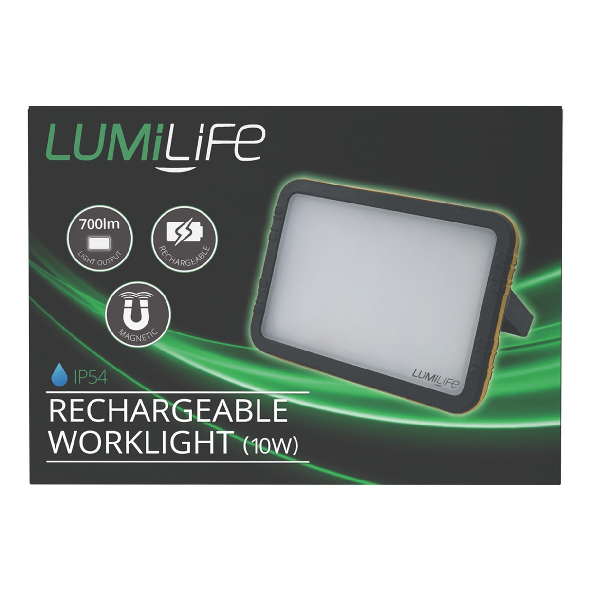LumiLife Outdoor 30W Rechargeable Floodlight - 6,500K