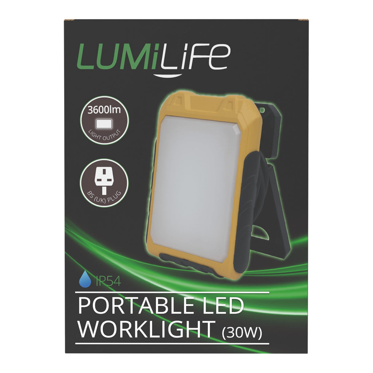 LumiLife 30W LED Portable Work Light 220-240V