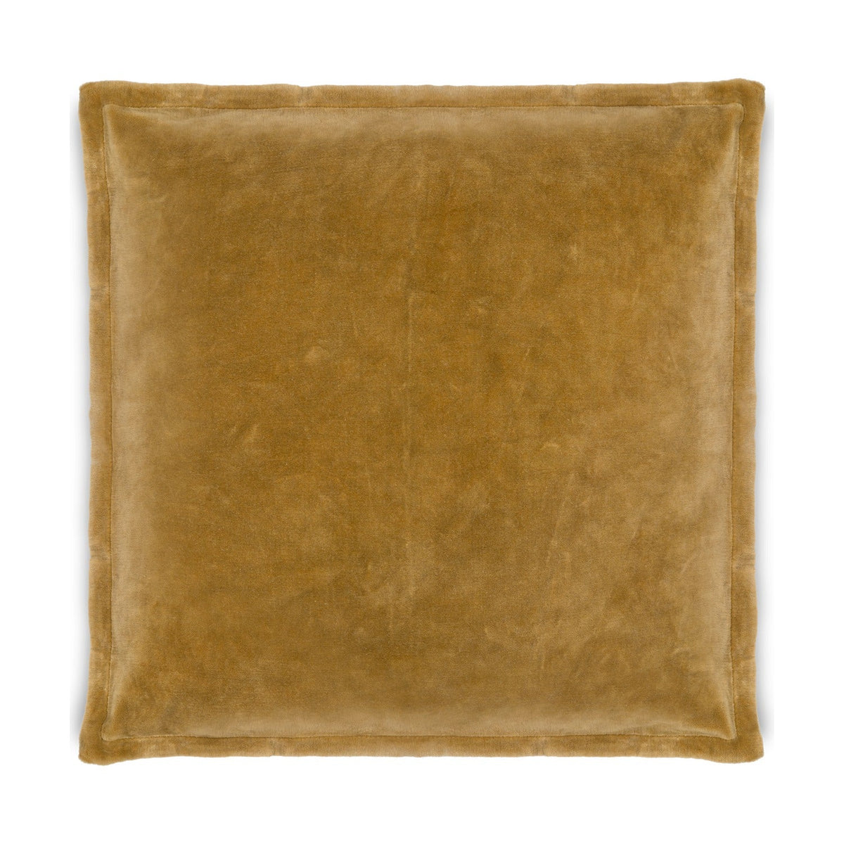Sela 50 x 50cm Velvet Cushion Cover - Ochre