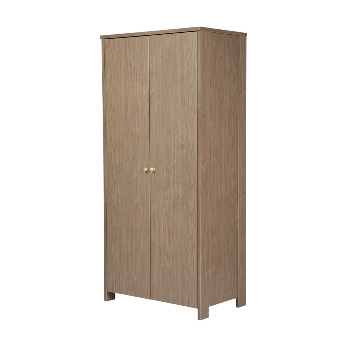 Seeker 2 Door Kids Wardrobe with Double Hanging Rail - Drift