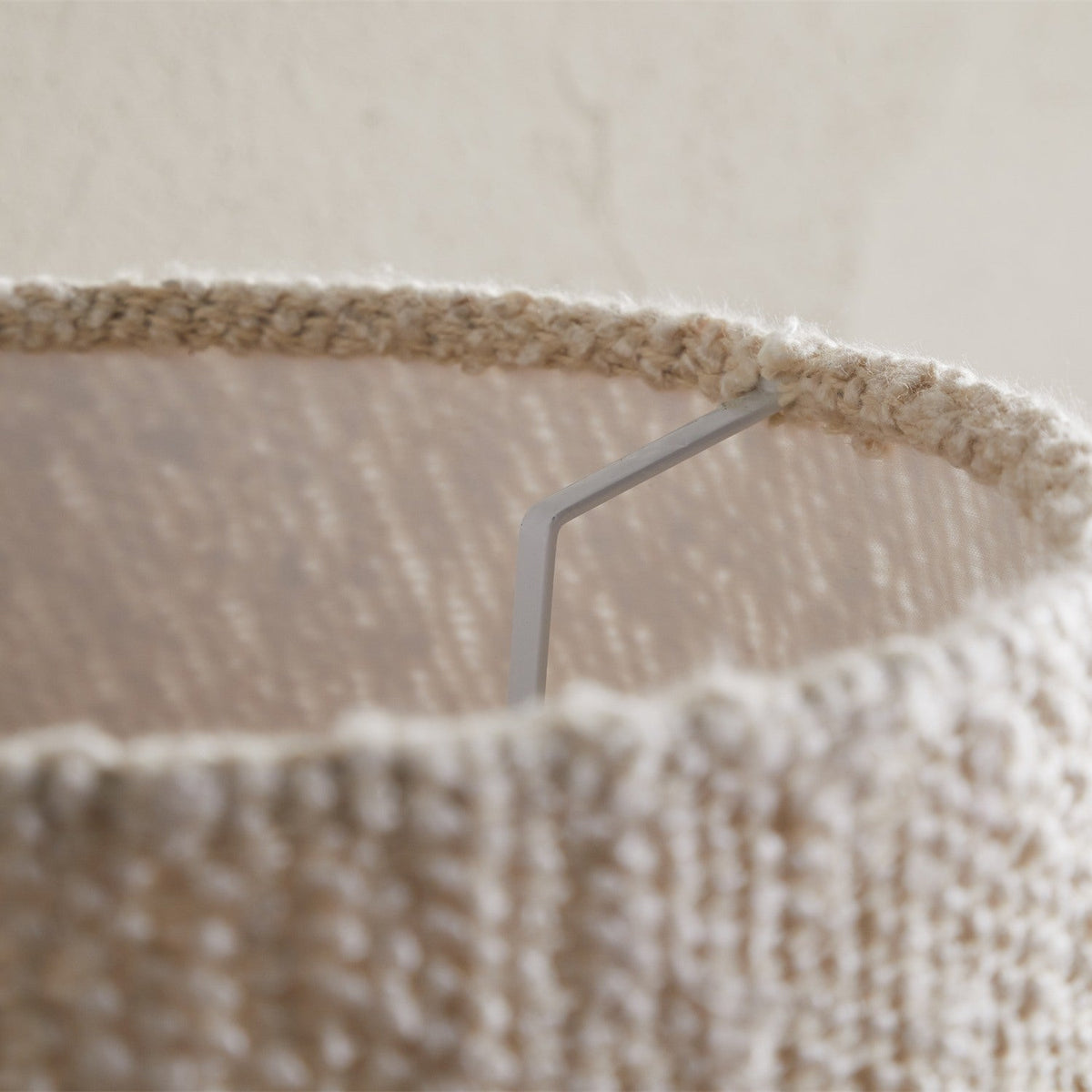 Sakiti Small Boucle Lampshade - Off White