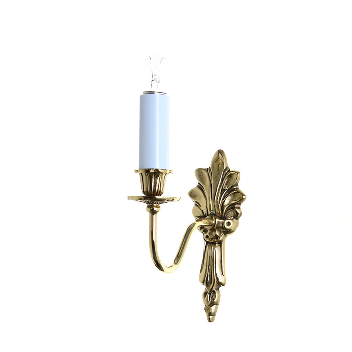 Oakridge 1 Light Solid Brass Wall Light - Polished Brass