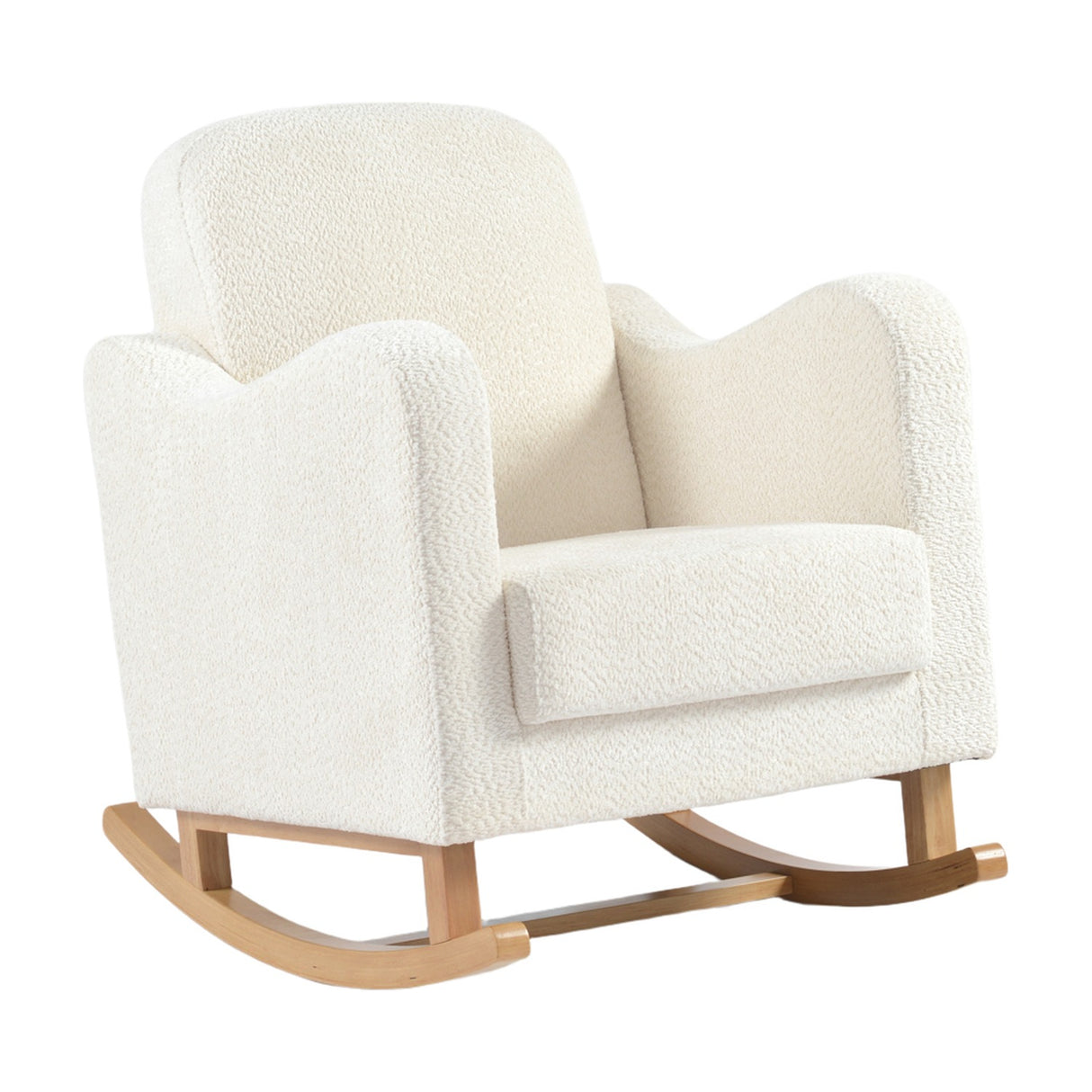 Soother Rocking Nursing Chair - Off White