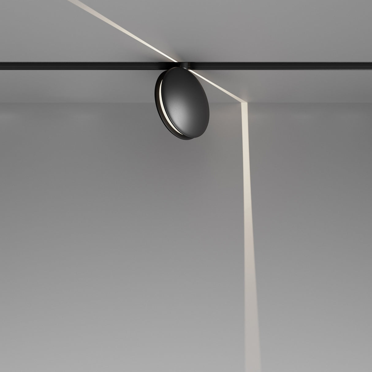 Outline CCT LED Dimmable Magnetic Exility Track Projection Light 6W 2700-6000K - Black