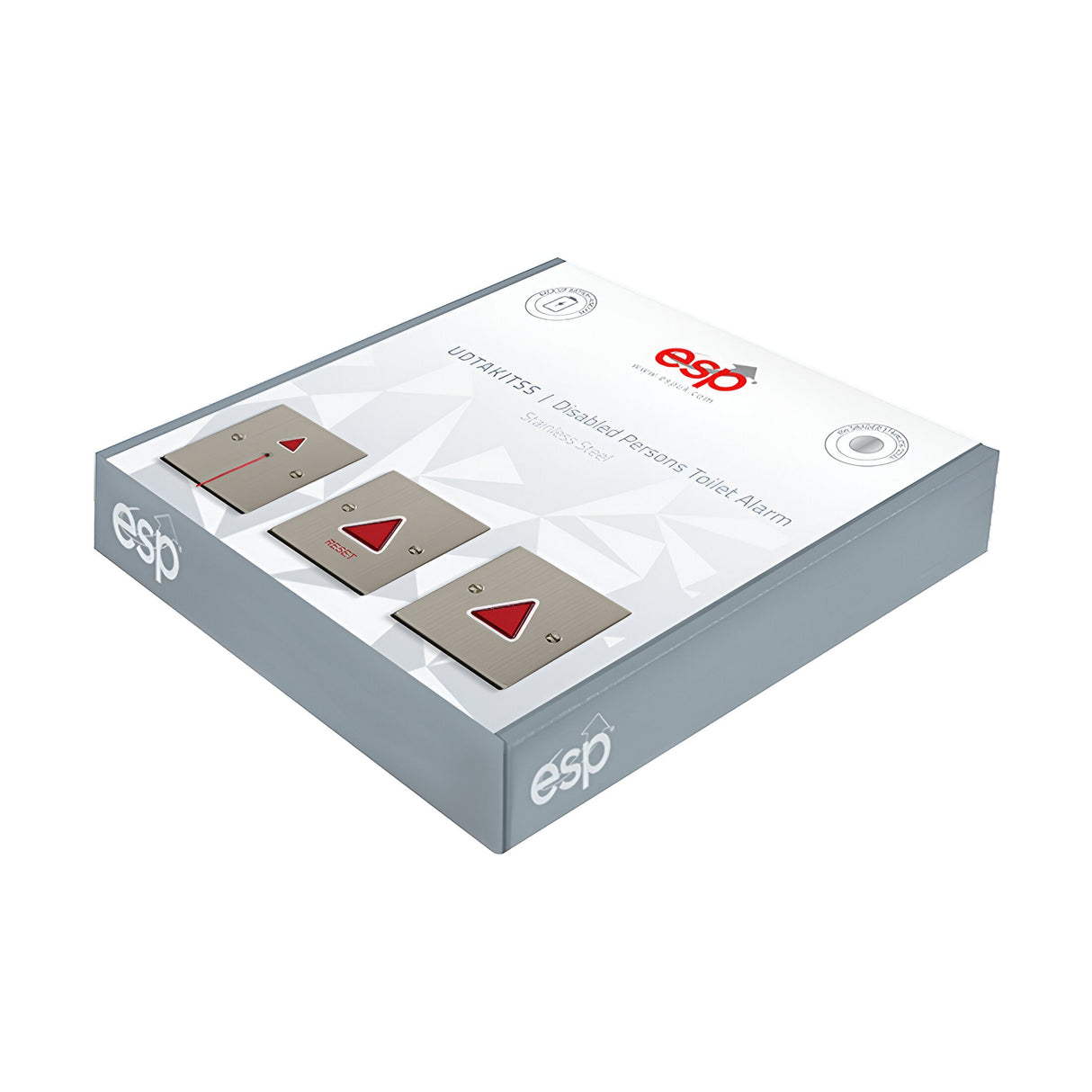 Beacon Accessible Toilet Alarm Kit Stainless - Steel