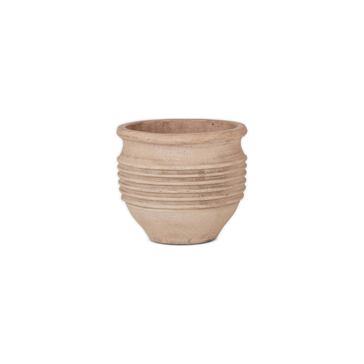 Ullu Medium Terracotta Planter - Terracotta