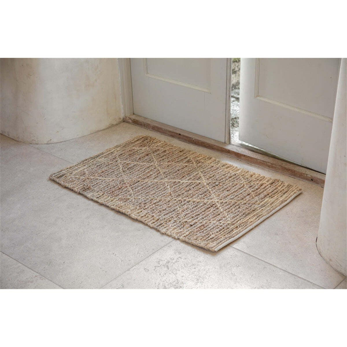 Vandi 60 x 90cm Jute Doormat - Natural