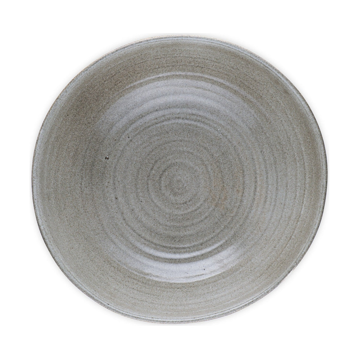 Valinha Earthenware Footed Fruit Bowl - Grey