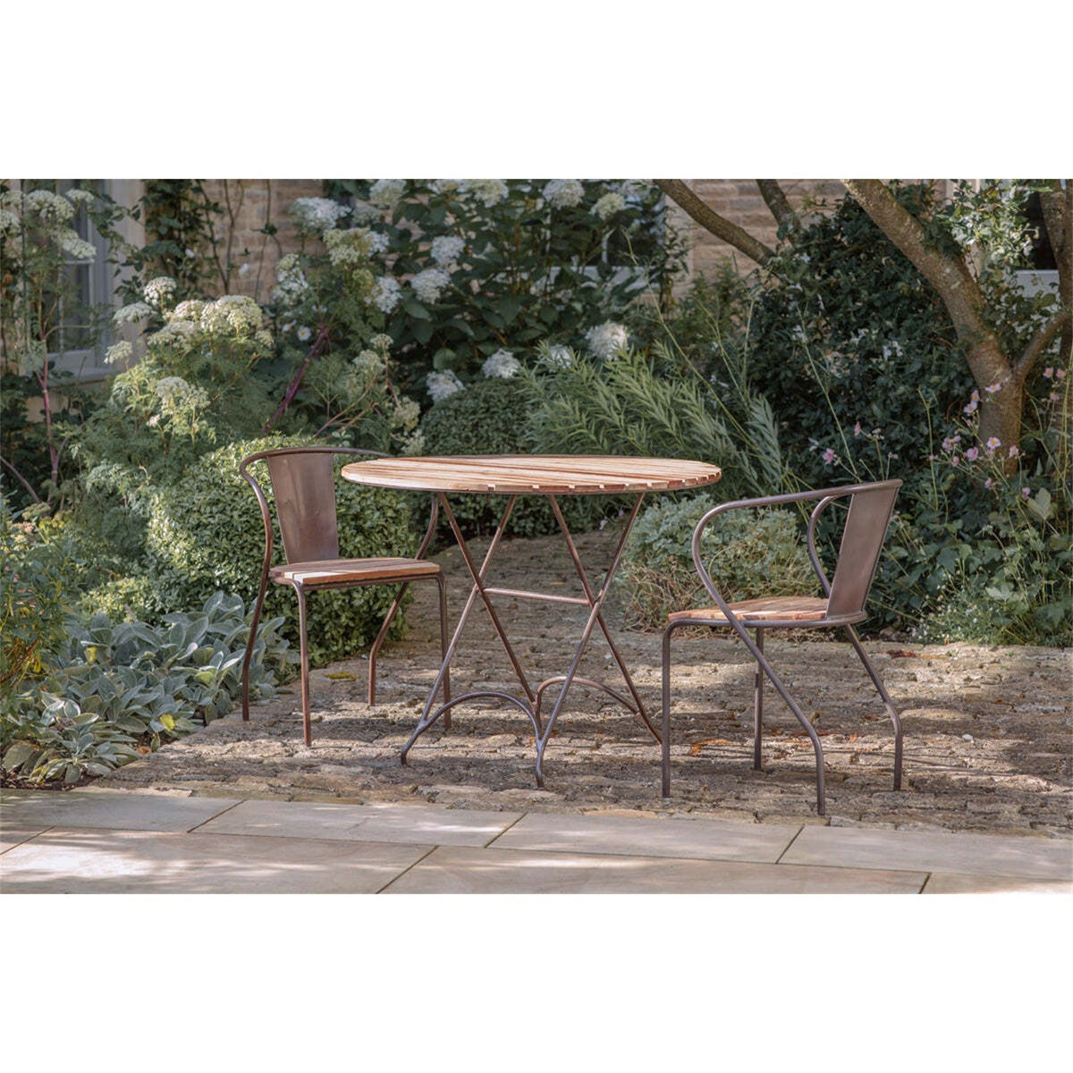 Vivika Acacia Garden Dining Chair - Natural