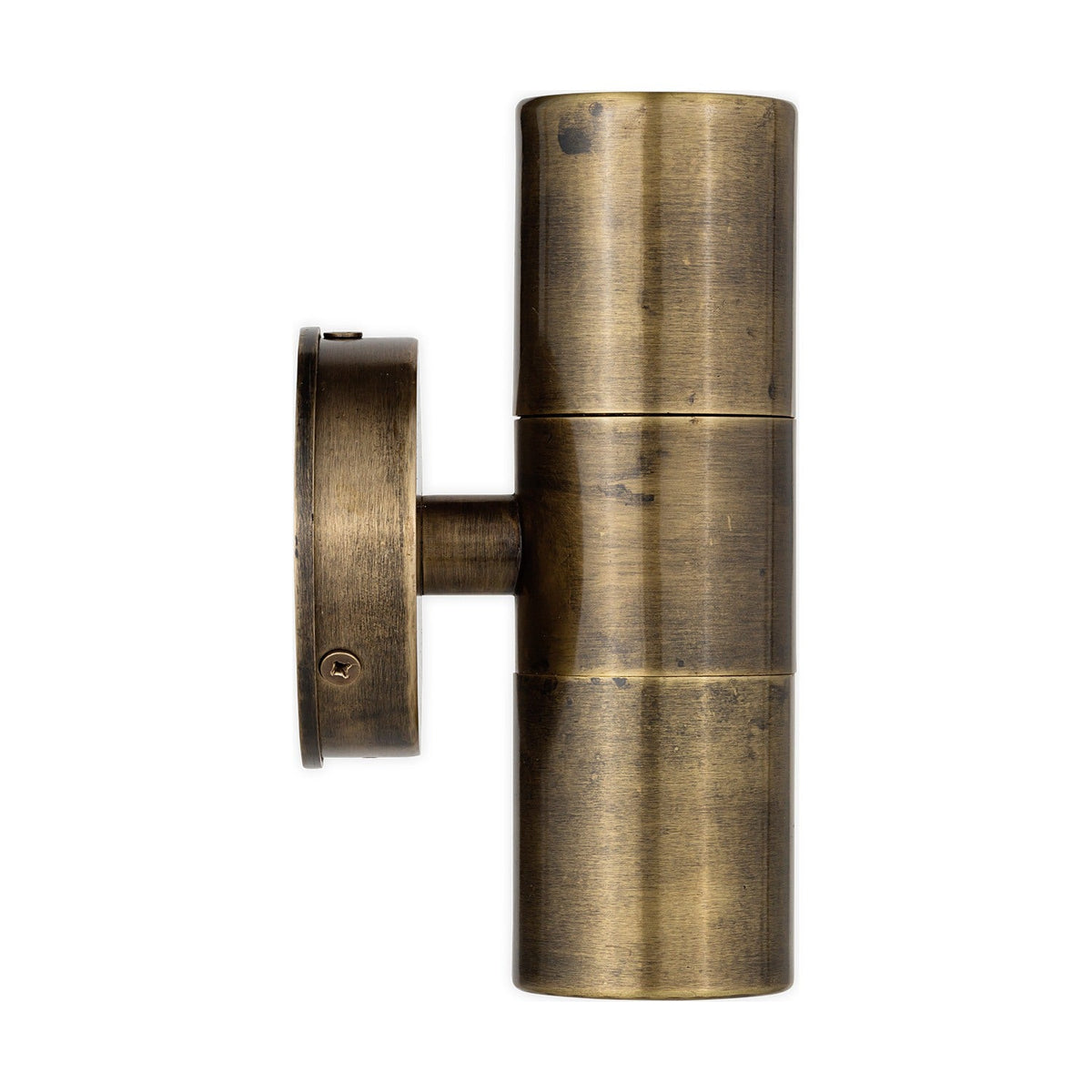 Vitla Up Down Outdoor Wall Light - Antique Brass