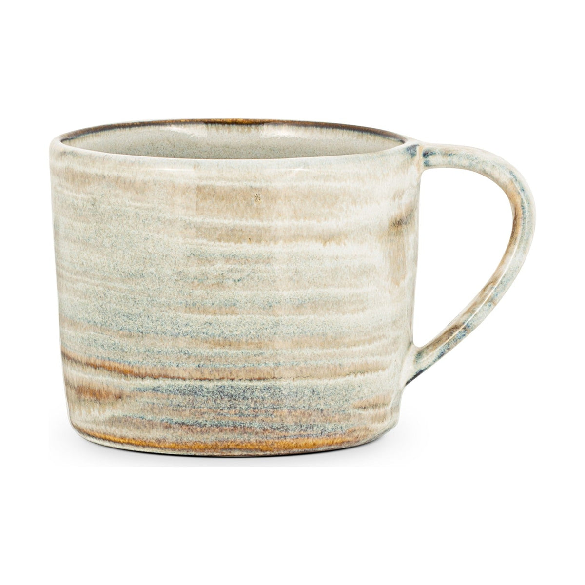 Vizo Large Reactive Glaze Mug - Grey