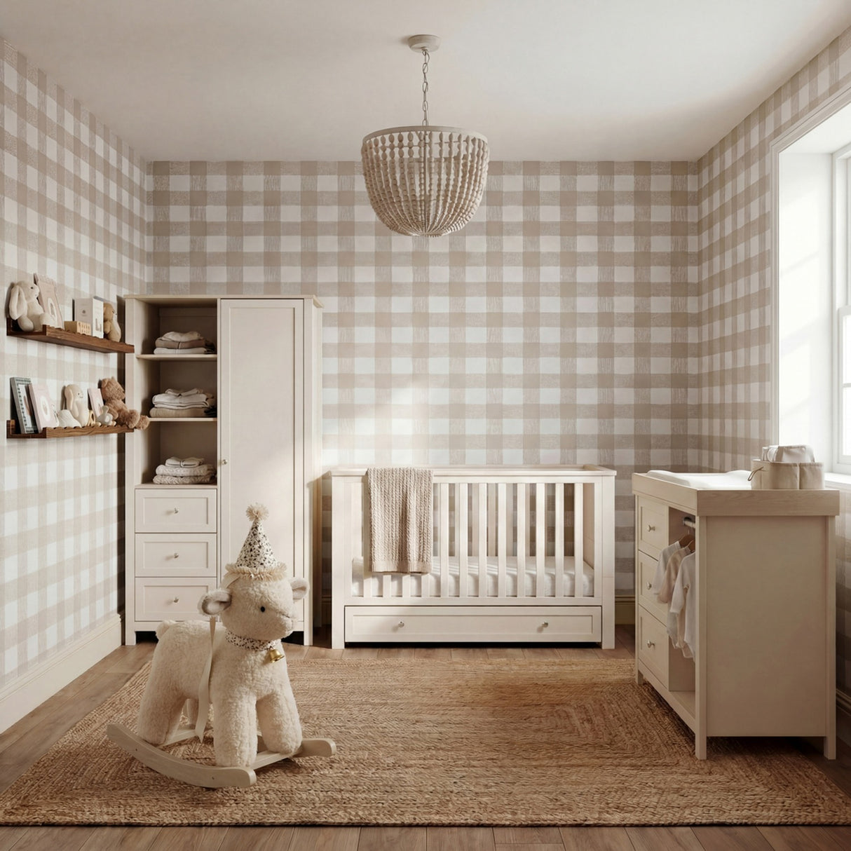 Wanderer 3 Piece Nursery Furniture Set - Cashmere