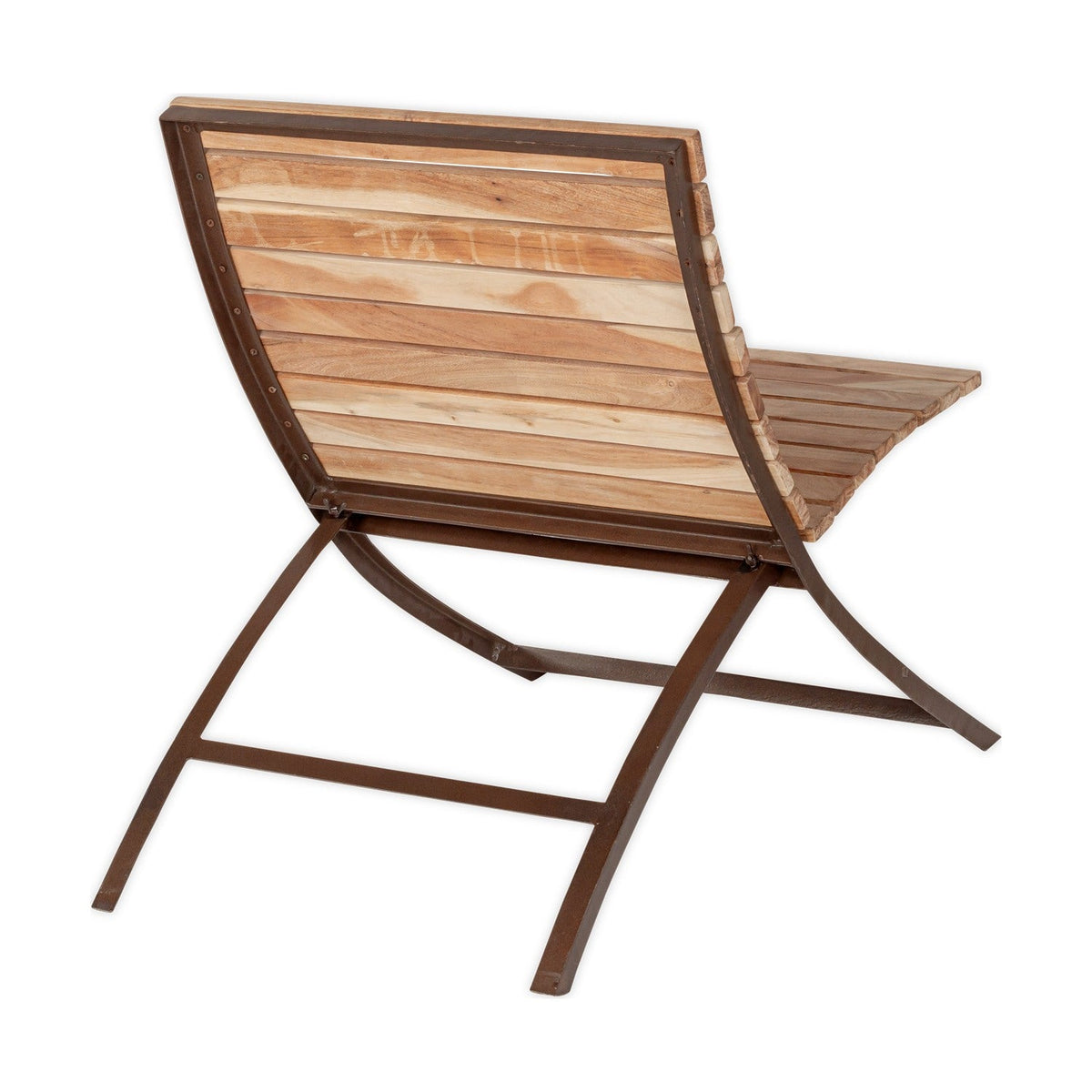 Yatin Slatted Acacia Garden Chair - Natural